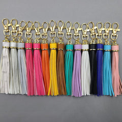 Tassel Keychain Key Ring Purse Bag Charm Women Girls Gift