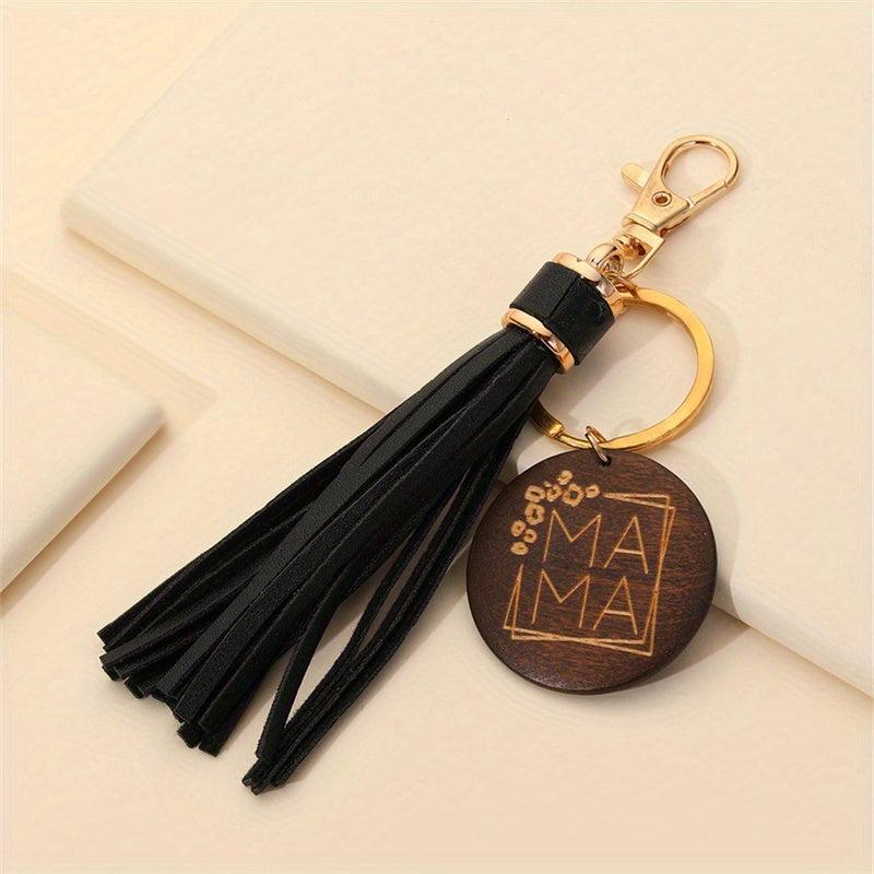 MAMA & Tassel Keychain for Mother