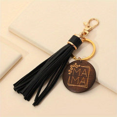 MAMA & Tassel Keychain for Mother