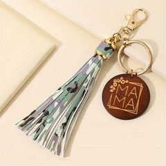 MAMA & Tassel Keychain for Mother