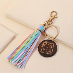 MAMA & Tassel Keychain for Mother