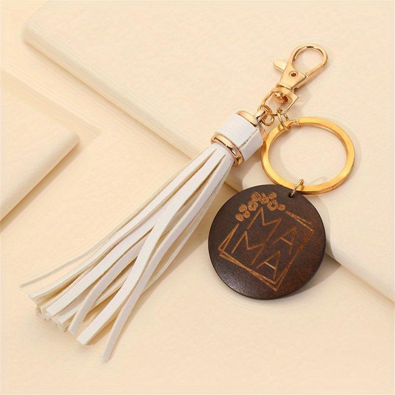 MAMA & Tassel Keychain for Mother