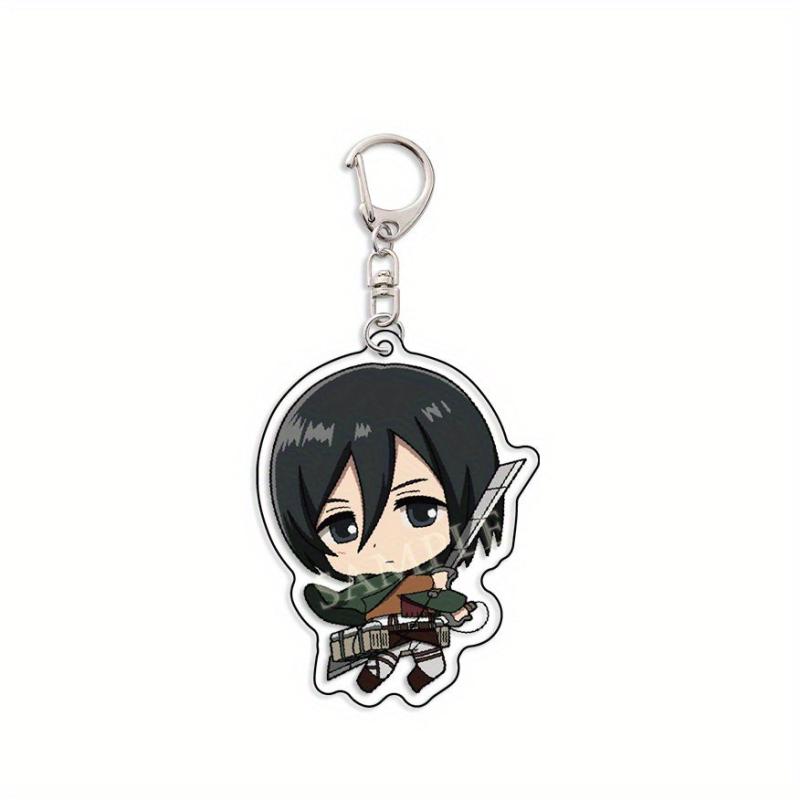 Cartoon Keychain Pendant Anime Figure Double Sided Key Chain Pendant