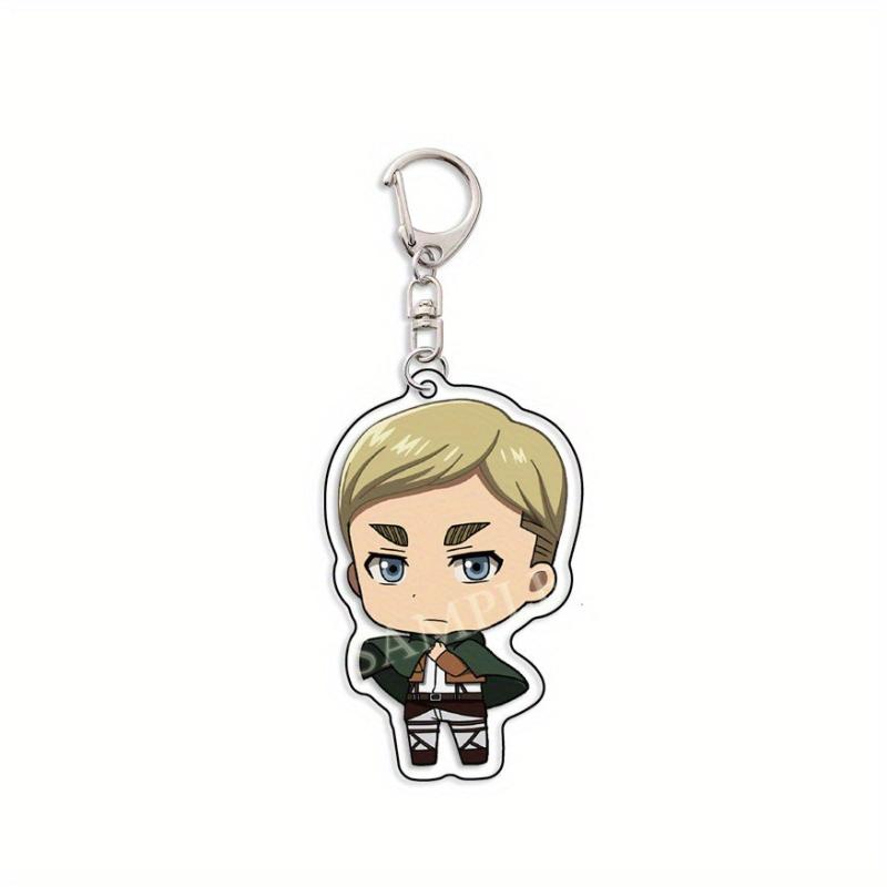 Cartoon Keychain Pendant Anime Figure Double Sided Key Chain Pendant