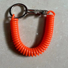 1 PCS Plastic Spring Rope Key Chain Retractable Keychain Anti drop Rope