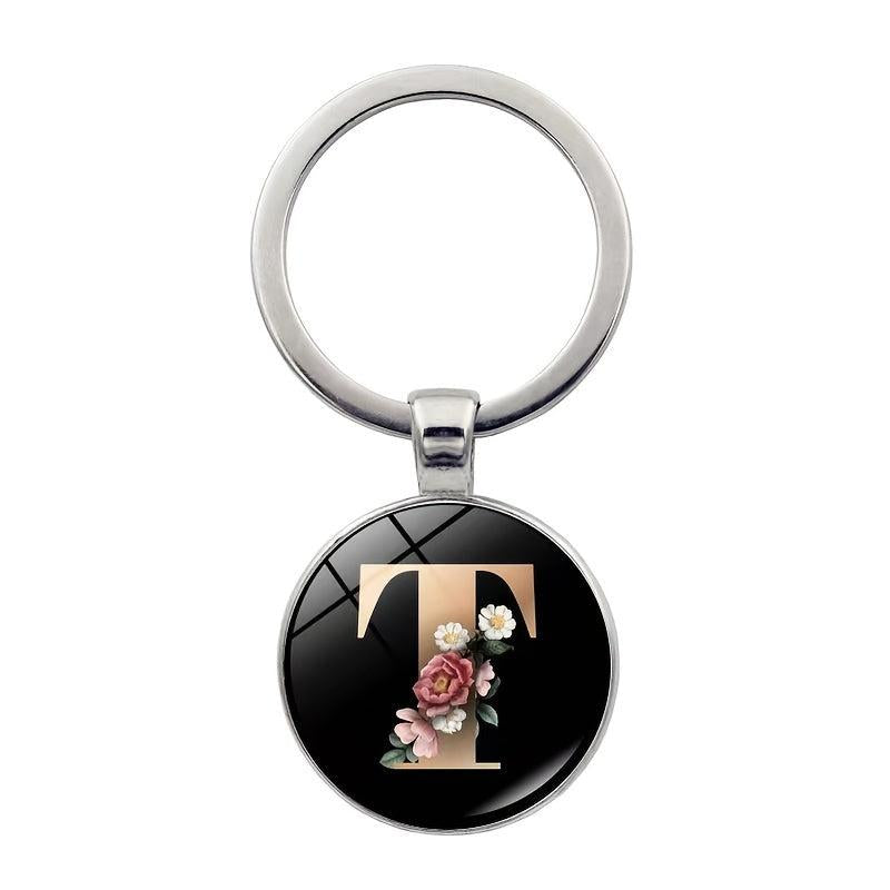 Crystal Gem Flower Key Chain Pendant Souvenir Bag Pendant Keychain