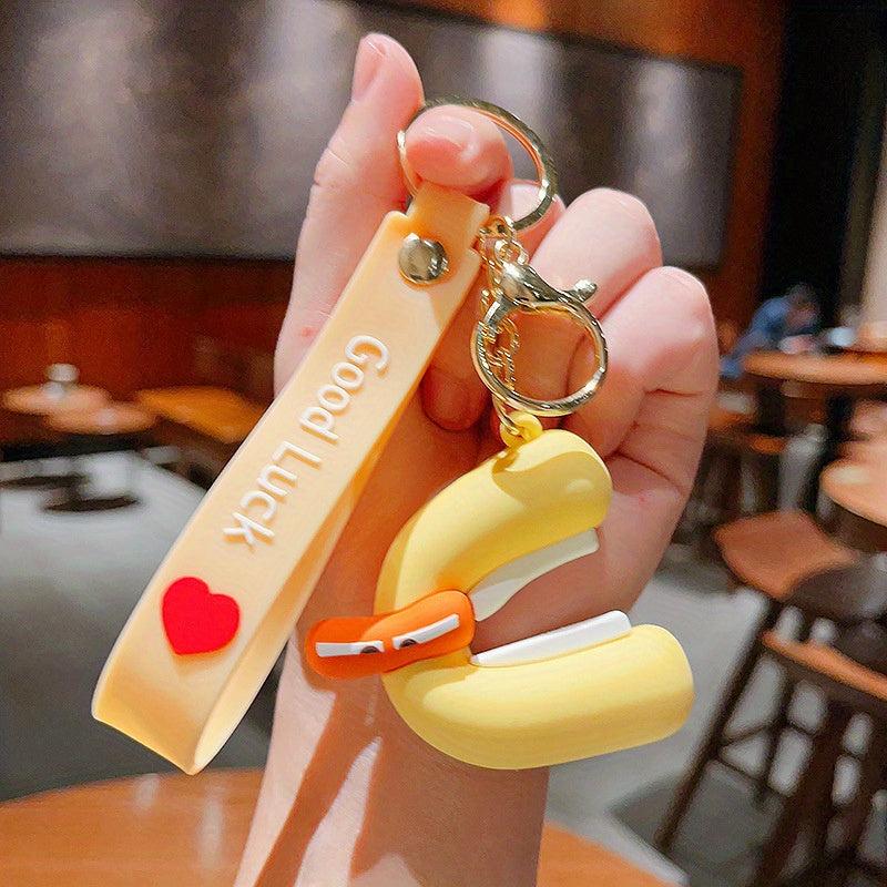Cartoon Alphabet Lore Charm Keychain Bag Accessory Phone Pendant Car Ornament