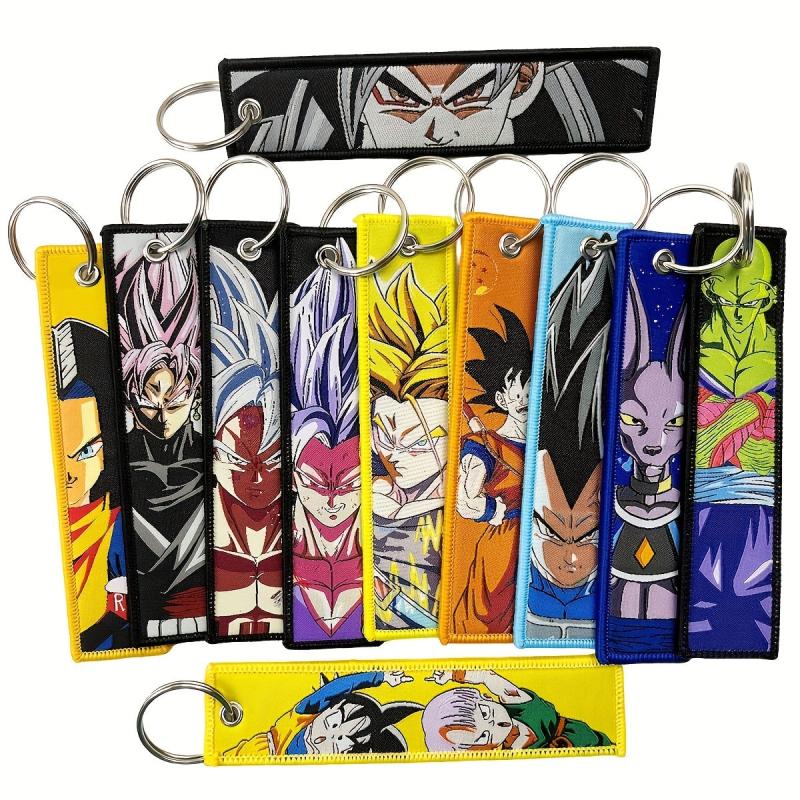 Anime Figure Charm Keychain Handbag Backpack Purse Accessories