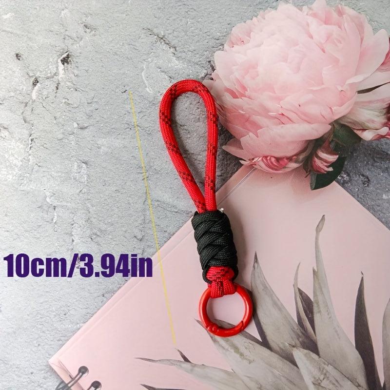 Men's Knotted Mobile Lanyard, Braided Phone Case Key Ring