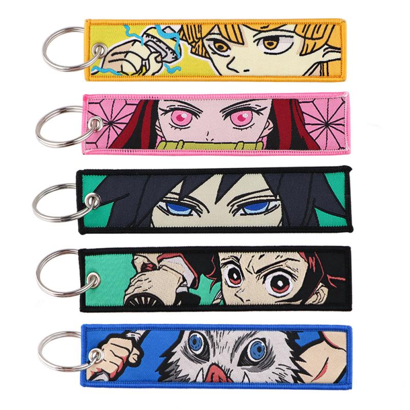 Anime Peripherals Keys Tag Keychains For Men Jet Tag For Car Keys Jewelry