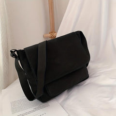 Canvas Shoulder Bag Crossbody School Bag
