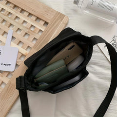 Canvas Shoulder Bag Crossbody School Bag