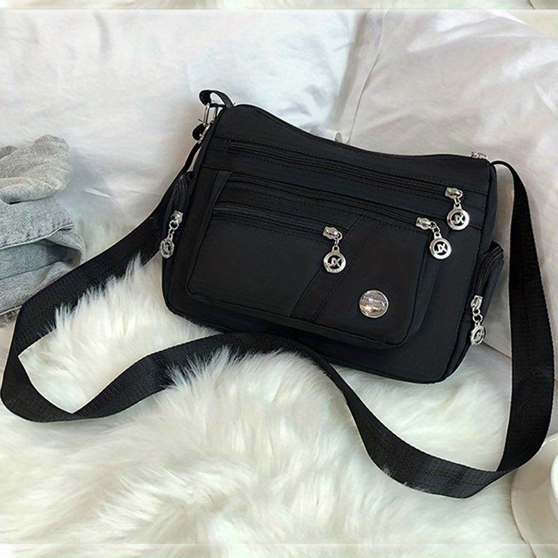 Women's Nylon Crossbody Bag Pocket Purse Casual Travel Shoulder Bag