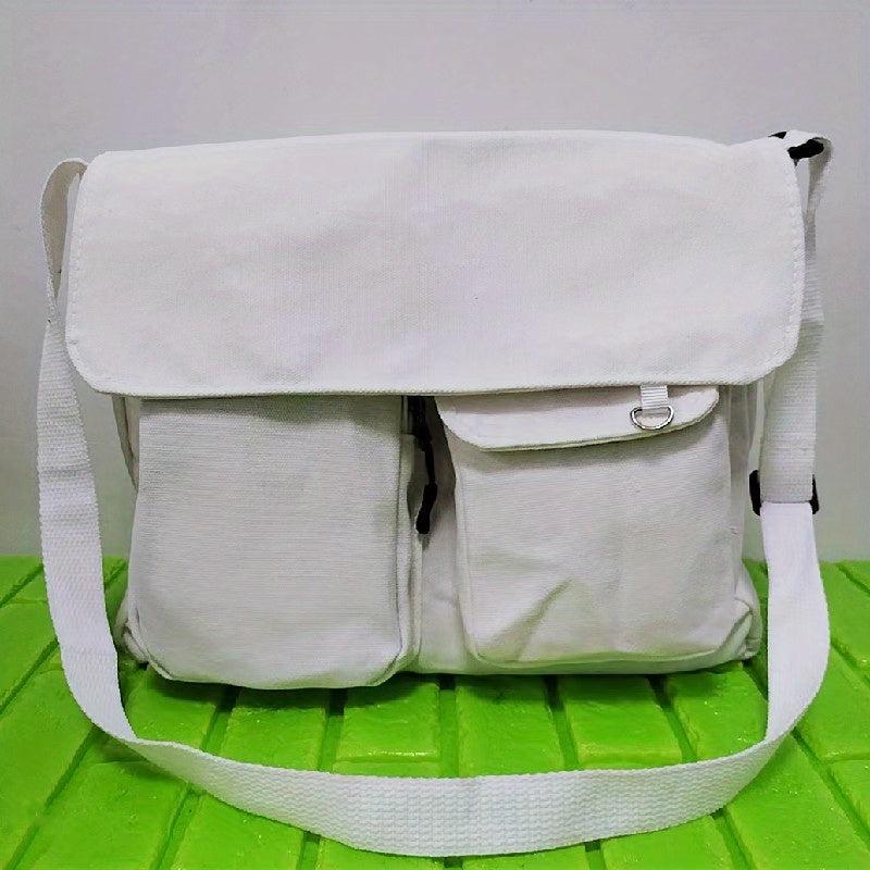 Fuzzy Bear Large Capacity Shoulder Bag with Flap, Tote Purse