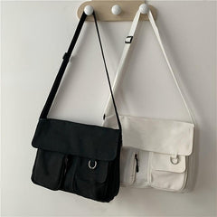 Fuzzy Bear Large Capacity Shoulder Bag with Flap, Tote Purse