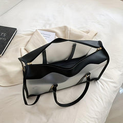 Clear Boston Bag For Women Large Capacity Waterproof Crossbody Bag