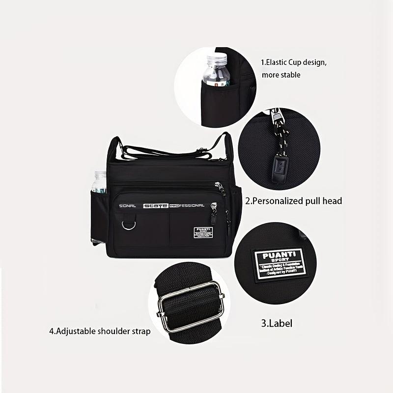 Letter Graphic Crossbody Bag for Women