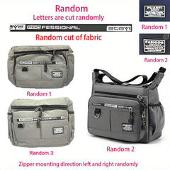 Letter Graphic Crossbody Bag for Women
