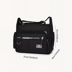 Letter Graphic Crossbody Bag for Women