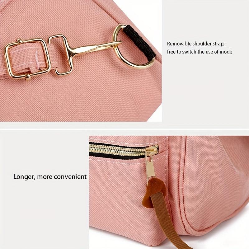Mini Multifunctional Backpack Crossbody Bag Top Handle Daypack Purses