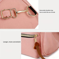 Mini Multifunctional Backpack Crossbody Bag Top Handle Daypack Purses