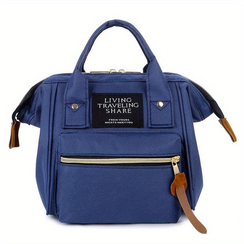 Mini Multifunctional Backpack Crossbody Bag Top Handle Daypack Purses