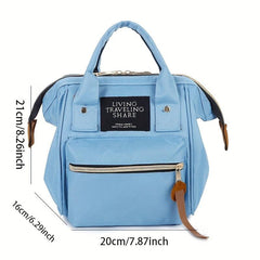 Mini Multifunctional Backpack Crossbody Bag Top Handle Daypack Purses