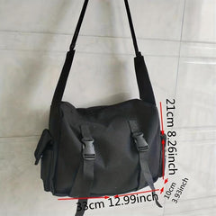 Canvas Sport Duffel Bag, Large Capacity Crossbody Bag
