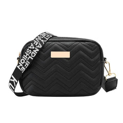Quilted Crossbody Bag Women's Square Purse 6.69 Inch