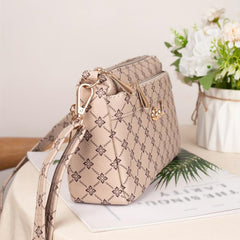 Vintage Argyle Print Crossbody Bag Shoulder Bag Mothers Gift For Mom