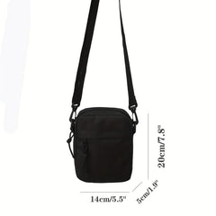 Nylon Crossbody Bag Outdoor Sports Shoulder Bag for Women