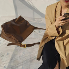 Minimalist Crossbody Bag Large Capacity Shoulder Bag