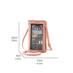 Mini Touchscreen Phone Bag Crossbody Coin Purse for Women