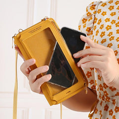 Mini Touchscreen Phone Bag Crossbody Coin Purse for Women