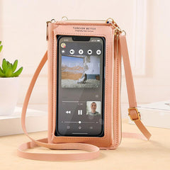 Mini Touchscreen Phone Bag Crossbody Coin Purse for Women