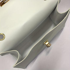 Mini Scarf Decor Crossbody Bag Top Handle Satchel