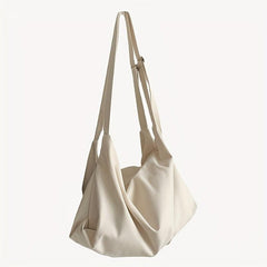Literary Canvas Crossbody Bag Large Capacity Hobo Bag For Travel Sports