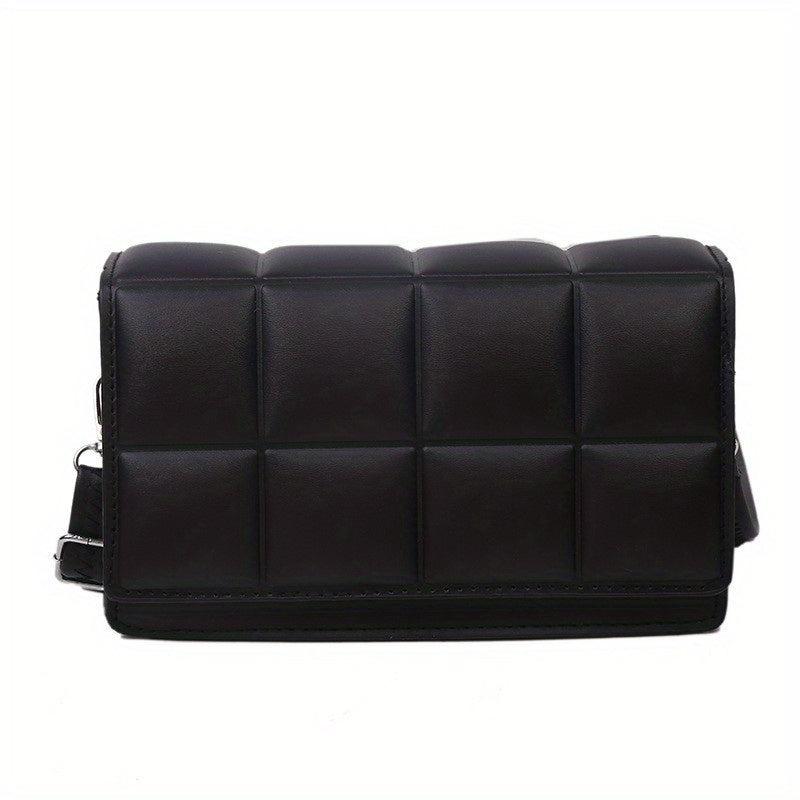 Small Square Bag PU Leather Waterproof Crossbody Bag