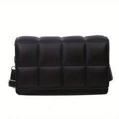 Small Square Bag PU Leather Waterproof Crossbody Bag
