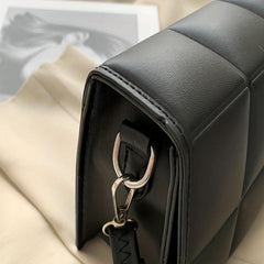 Small Square Bag PU Leather Waterproof Crossbody Bag