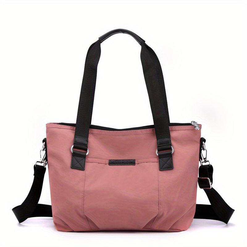 Minimalist Casual Shoulder Bag All Match Nylon Handbag Lightweight Crossbody Bag
