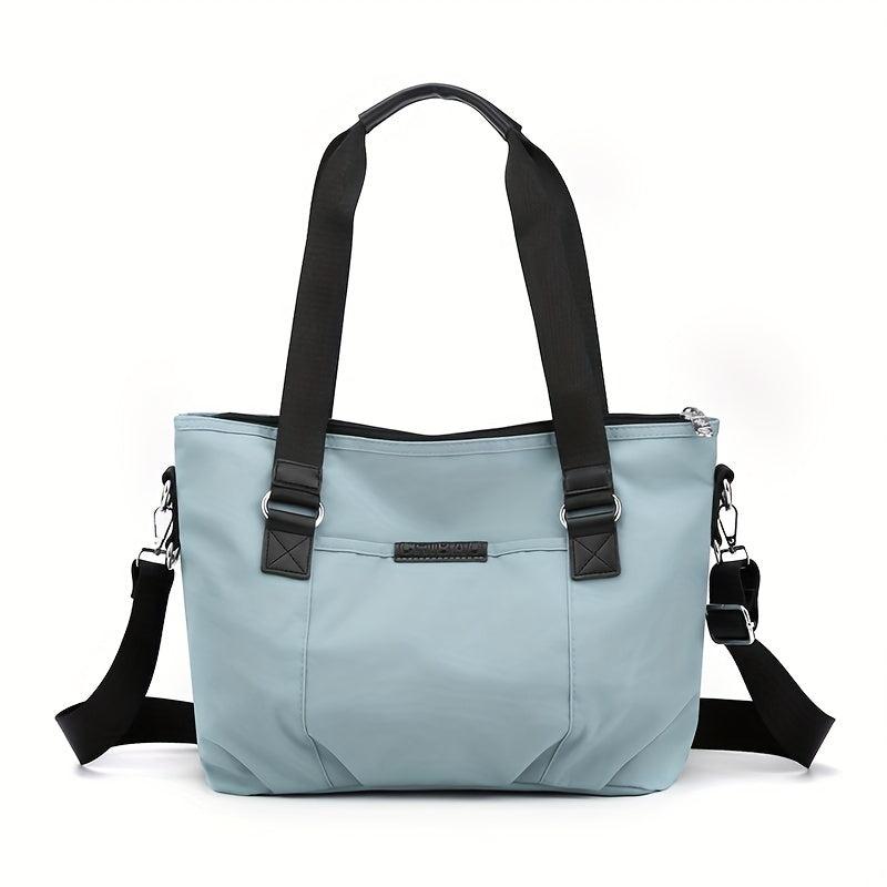 Minimalist Casual Shoulder Bag All Match Nylon Handbag Lightweight Crossbody Bag
