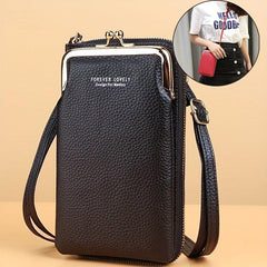 Mini Crossbody Bag Coin Purse Kiss Lock Phone Bag