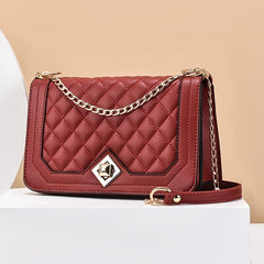 Quilted Flap Crossbody Bag Women's Shoulder Purse Casual Bag