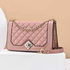 Quilted Flap Crossbody Bag Women's Shoulder Purse Casual Bag