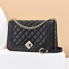 Quilted Flap Crossbody Bag Women's Shoulder Purse Casual Bag