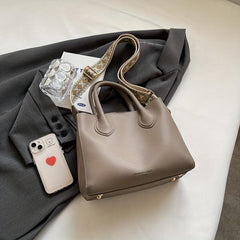 Vegan Leather Handbag Crossbody Satchel Purse