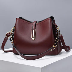 Classic Bucket Bag Women's Shoulder Bag All Match Bag For Work