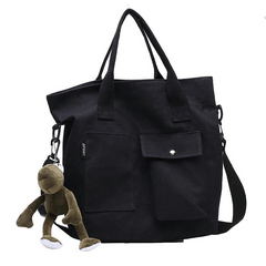 Canvas Hand Tote Bag Large Capacity Shoulder Bag