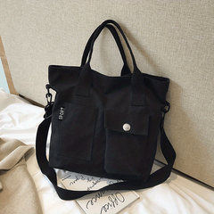 Canvas Hand Tote Bag Large Capacity Shoulder Bag